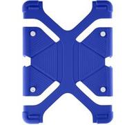 Coque tablette 8.9 à 12 pouces Universel Bumper Silicone Gel bleu Mode Support