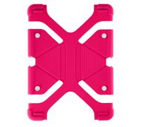 Coque pour Tablette de 8.9'' à 12'' Support et clavier Rose