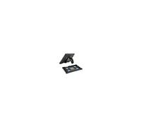 Coque pour Tablette Durcie Zebra ET51/ET56 10,1", Etui de Protection Renforcée avec Trépied & Poignée Rotative 360°, Fabriqué en France, Noir