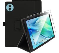 Coque Pour Tablette Pour Tablette Tabwee W90/ T90 11 Pouces,Case Protection Housse Premium Pu, Fin Étui Avec Verre Trempé Avec Fonction Support, Noir