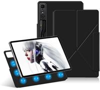 Coque Pour Tablette Pour Zte Nubia Red Magic Nova, Magnétique Housse Etui De Protection Ultra Slim Housse Étui Avec Fonction Support, Noir