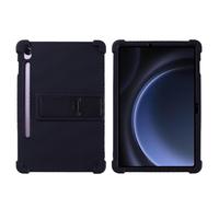 Coque pour tablette Samsung Galaxy Tab S10 Lite 11,9" SM-X400/X406B - Housse de protection en silicone souple antichoc avec support réglable en PC (noir)