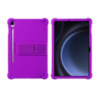 Coque pour tablette Samsung Galaxy Tab S10 Lite 11,9" SM-X400/X406B - Housse de protection en silicone souple antichoc avec support réglable en PC (violet)