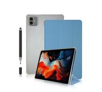 Coque pour Tablette Teclast ArtPad Pro 12.7 Pouces,daunke Motif à Fragments d'étoiles, Support à Trois Volets, Matériau TPU + PU,Légère aux Chocs,Anti-Rayures,Protection complète,Bleu