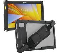 Coque pour Tablette Zebra ET40 ET45 8 avec Patte de Saisie Antichute & Porte-Stylet, Etui Renforcé Protection Militaire Fabriqué en France, Compatible Accessoires de Charge, Antimicrobien MOBILIS Noir