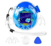 Coque pour Tamagotchi Paradise Electronic Pet - Lot de 2 films de protection d'écran en polycarbonate résistant aux chocs avec lanière pour jouet à manches Tamagotchi Paradise (ailes du diable