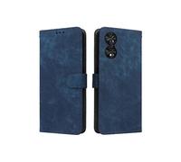 Coque pour TCL 40 NxtPaper 4G Etui en Cuir PU Blocage RFID Portefeuille Flip Folio Couverture De Fentes Pour Cartes Fermeture Magnétique Bleu