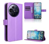 Coque pour TCL 50 Pro NxtPaper 5G Housse, Étui en Cuir PU Portefeuille avec Fente Carte, avec Fonction de Support, Fermeture Magnétique Etui pour TCL 50 Pro NxtPaper 5G, Violet