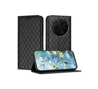 Coque pour TCL 605 / 60 SE Etui Portefeuille Mince PU Cuir Protection Porte Carte Rabat Clapet Flip Etui Housse Noir