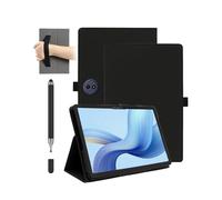Coque pour TCL TAB A1 Plus, 12,2 pouces Android 16 Tablet, daunke antichoc avec fente pour stylo, étanche, anti-rayures, béquille multi-angle avec dragonne, mince et durable, noir