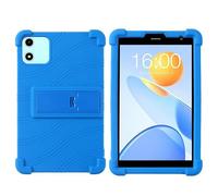Coque pour Teclast P50 Mini 8,6", Alldocube iPlay 60 Mini 8,7" Tablette avec béquille PC, Silicone Souple Lavable, Coins Épais Antichoc Coque, Bleu