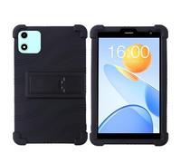 Coque pour Teclast P50 Mini 8,6", Alldocube iPlay 60 Mini 8,7" Tablette avec béquille PC, Silicone souple, lavable, coin épais résistant aux chocs, noir