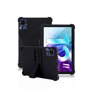 Coque pour TECLAST T60Pro 12 Pouces,daunke Silicone Souple,avec Support Rabattable,Légère aux Chocs,Anti-Rayures,Protection complète,Noir