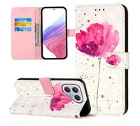 Coque pour Tecno Pova 7 Curve 5G 2025, Housse en Cuir PU Pochette Portefeuille Magnétique Etui de Protection, Flip Case pour Tecno Pova 7 Curve 5G 2025, Une Fleur