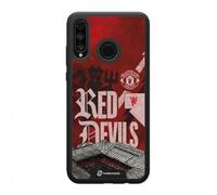 Coque pour téléphone Compatible avec Huawei P30 Lite Officiel Manchester United FC