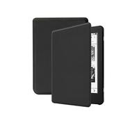 Coque pour Tolino Page 2 Slim Hard Case Sleepcover Bookcase zonder stand Noir