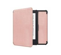 Coque pour Tolino Shine 4,Kobo Clara 2E Slim Soft Case Sleepcover Bookcase zonder stand Rose dorée