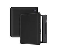 imoshion Étui de liseuse portefeuille Slim Hard pour Tolino Vision 5 - Noir