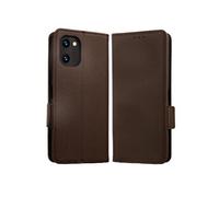 Coque pour UMIDIGI C1/C1 Max étui à rabat magnétique en TPU souple antichoc avec porte-cartes, compatible avec UMIDIGI C1/C1 Max-Marron