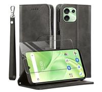 Coque pour UMIDIGI G9 5G/G9C/G9T/G9A,avec Verre trempé Protection écran ,Antichoc TPU Housse en Cuir PU Portefeuille Etui [Béquille] [Fentes pour Cartes],Flip Case pour UMIDIGI G9 5G/G9C/G9T/G9A- Noir