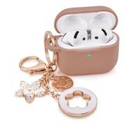 Coque pour VISOOM Airpods 4 - Coque 2024 en Silicone Anti-Chute pour iPod 4 - Accessoires sans Fil - Porte-clés pour AirPods 4e génération