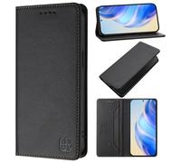 Coque pour vivo V60 Lite 4G Etui portefeuille en cuir PU Etui à rabat | Avec béquille et emplacements pour cartes Premium Étui de Protection Étui pour vivo V60 Lite 4G
