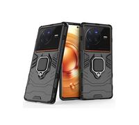Coque pour Vivo X80 Pro 5G - housse etui rigide anti choc + film ecran - NOIR -