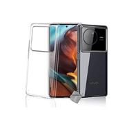 Coque pour Vivo X80 Pro 5G - housse etui silicone gel fine + film ecran - TRANSPARENT TPU -