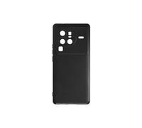 Coque pour Vivo X80 Pro Résistante Silicone Gel Flexible Fine Légère Noir
