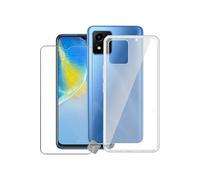 Coque pour Vivo Y01 - housse etui silicone gel fine + film ecran - TRANSPARENT TPU -