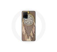 Coque pour Vivo Y21s 2021 / Y21 2021 Attrape Rêve marron Capteur de Rêves