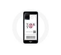 Coque pour Vivo Y21s 2021 / Y21 2021 Billet d'avion tokyo Japon