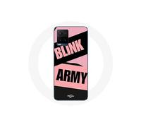 Coque pour Vivo Y21s 2021 / Y21 2021 BTS ARMY Et Blackpink Blink Rose Noir