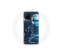 Coque pour Vivo Y21s 2021 / Y21 2021 Formule 1 Valtteri Bottas Pilote de F1 Noir