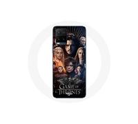 Coque pour Vivo Y21s 2021 / Y21 2021 Game of Thrones Saison 8 Le Trône de Fer L'affiche de L'équipage Logo Aigle Gris