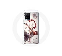 Coque pour Vivo Y21s 2021 / Y21 2021 Mikasa Ackerman Attaque des Titans Manga