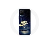 Coque Pour Vivo Y21s 2021 / Y21 2021 Nike Logo Doré Nuit Étoilée