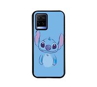 Coque pour Vivo Y21S - Vivo Y33s - Vivo Y21 Officiel Stitch Bleu Silicone Noir pour protéger votre téléphone. Choisissez le type de coque que vous aimez avec licence officielle Disney