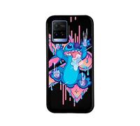 Coque pour Vivo Y21S - Vivo Y33s - Vivo Y21 officielle Stitch Babas silicone noir pour protéger votre téléphone. Choisissez le type de coque que vous aimez avec licence officielle Disney