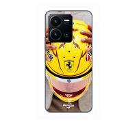 Coque Pour Vivo Y35 4g Hamilton 44 Casque Ferrari Official