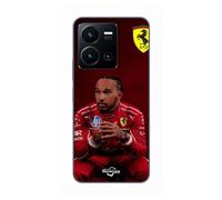 Coque Pour Vivo Y35 4G Hamilton Scuderia Ferrari official wallpaper Maniacase