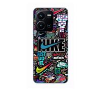Coque Pour Vivo Y35 4G nike air coloré style just do it pikachu goku