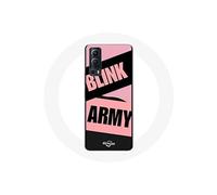 Coque pour Vivo Y72 BTS ARMY Et Blackpink Blink Rose Noir