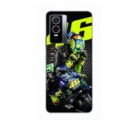 Coque Pour Vivo Y76 5G 46 Valentino Rossi Logo Motogp monster Maniacase