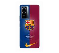 Coque Pour Vivo Y76 5G barcelone fc real madrid champions league