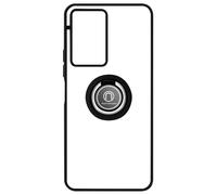 Coque pour Vivo Y76 5G Bi-matière Bague Métallique Support Vidéo Noir