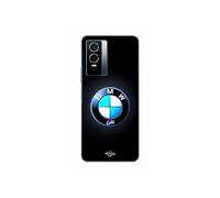 Coque Pour Vivo Y76 5G Bmw Logo M lumineux carbone