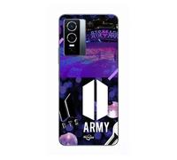 Coque Pour Vivo Y76 5g Bts Army Logo Bangtan Subs