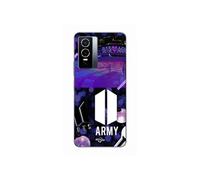 Coque Pour Vivo Y76 5G BTS army logo Bangtan Subs