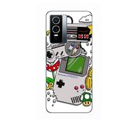 Coque Pour Vivo Y76 5G Consoles nintendo vintage old school